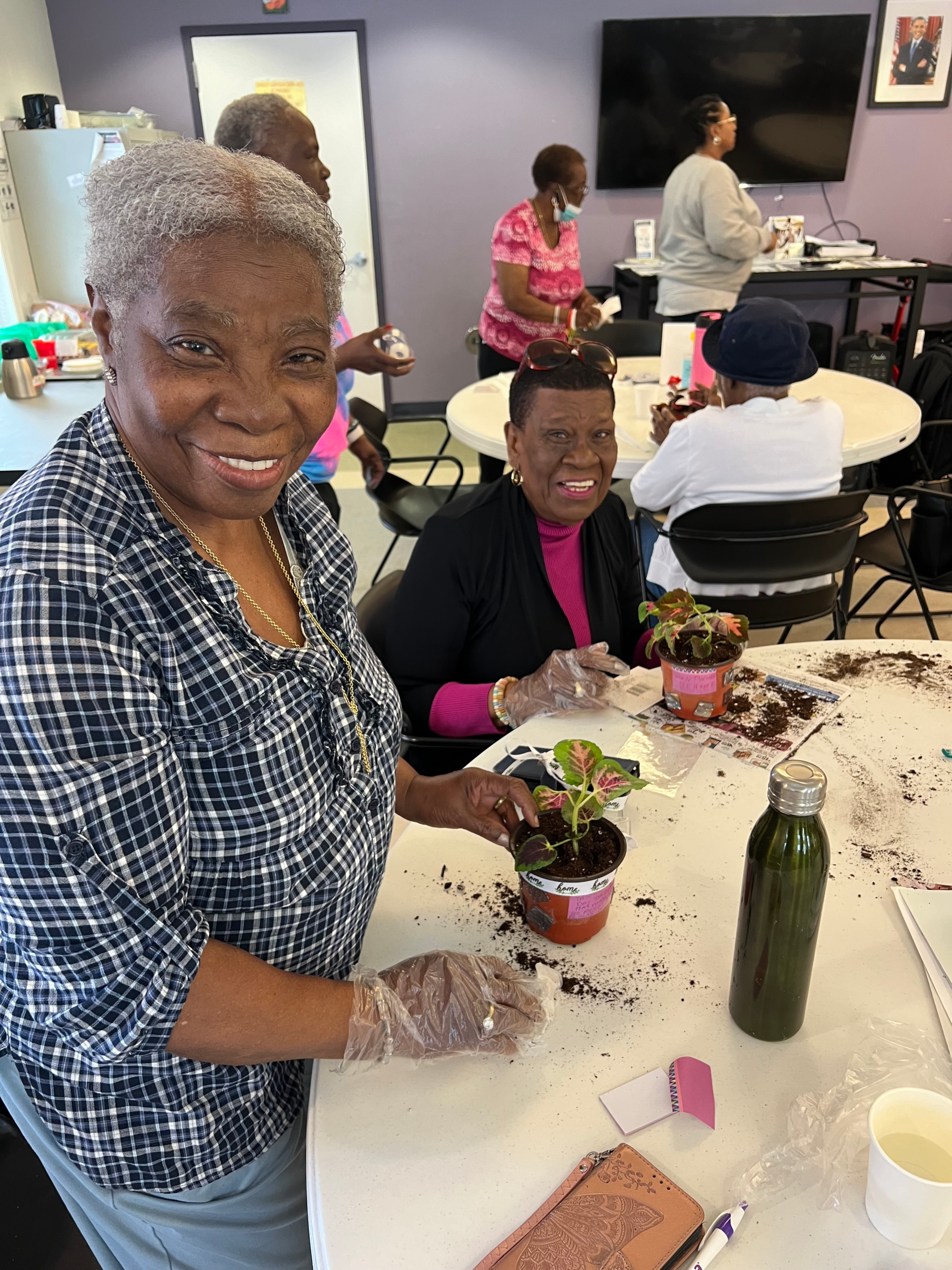Event at the MLK Senior Center
